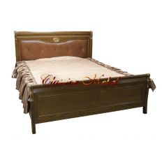 Кровать Лика (медовый дуб, 120см)