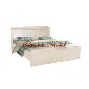 Кровать Нинель (белая эмаль, 168см)