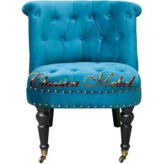 Кресло Aviana blue velvet