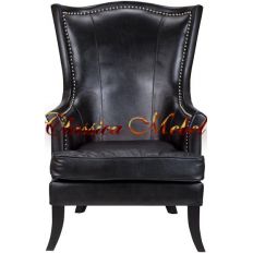 Кресло Chester black leather