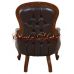 Кресло PAC 1 (коричневая кожа)