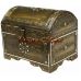 Сундук с овальной крышкой маленький h26,5 L30 w21,5см
