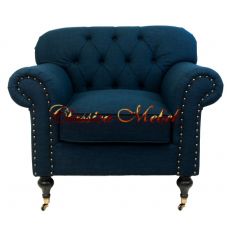 Кресло Kavita dark blue